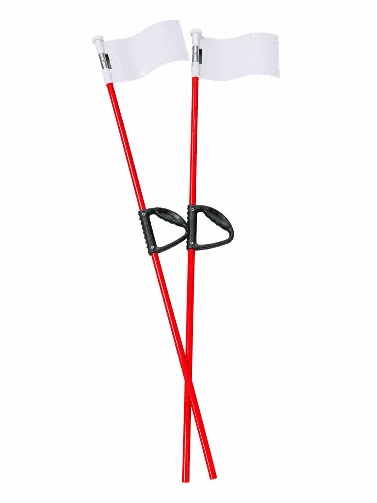 A flag pole with a hand product cover