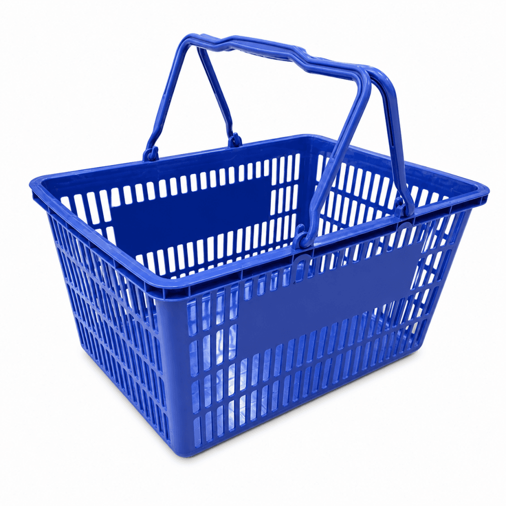 塑料把手塑料篮 图片 1